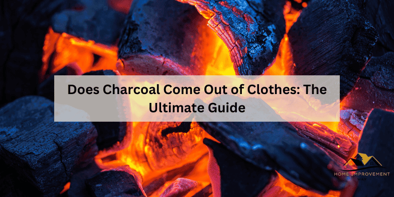 Does Charcoal Come Out of Clothes