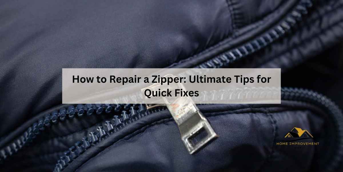 How to Repair a Zipper