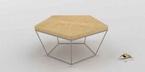 Acacia Wood Coffee Table