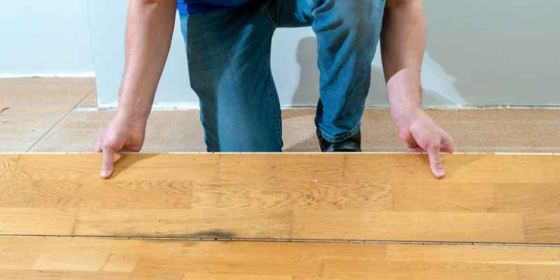 Remove Carpet Tape from Hardwood Floor