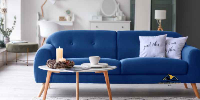 The Blue Color Palette for the Living Room