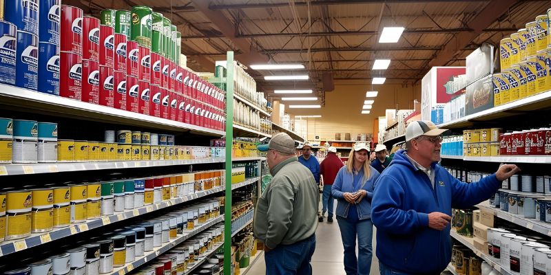 Does Tractor Supply Carry Paints?