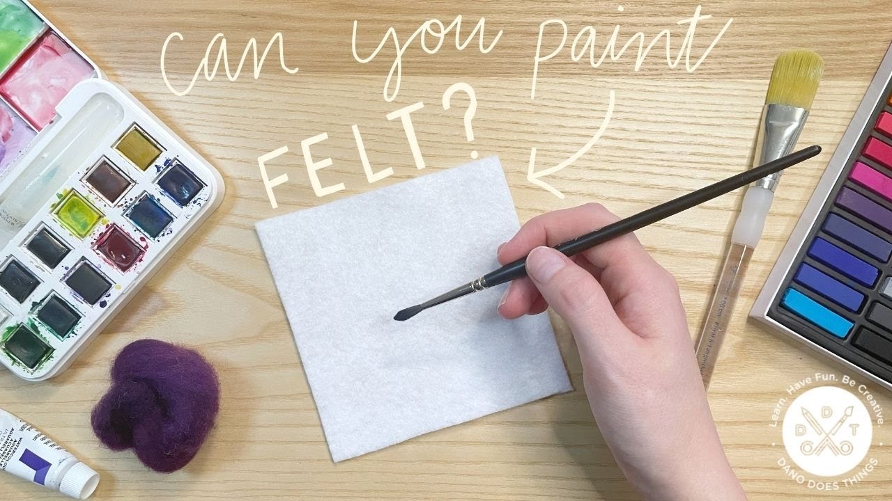 Can You Use Spray Paint to Decorate Felt?