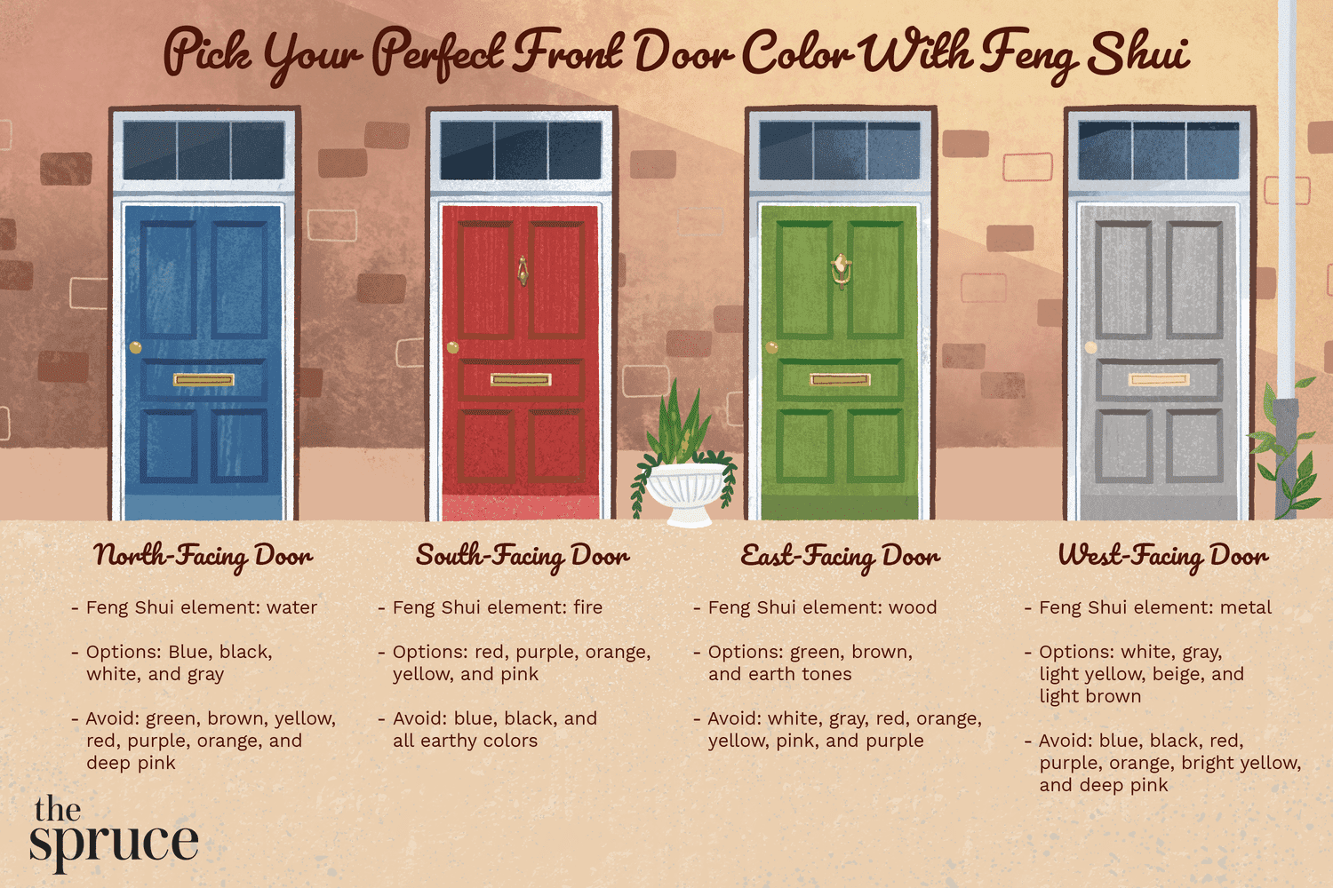 What Color Front Door Brings Me Good Luck?