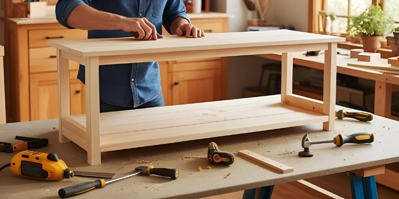 Create Your Own DIY Wood Desk Top