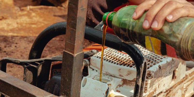 How To Oil Chainsaw