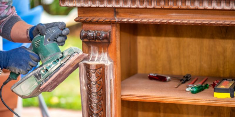 How To Remove Paint From Furniture