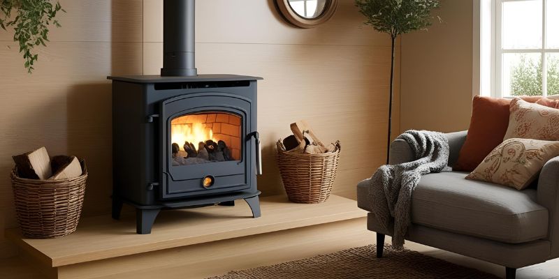 12 Wood Stove Fireplace Ideas for Coziness