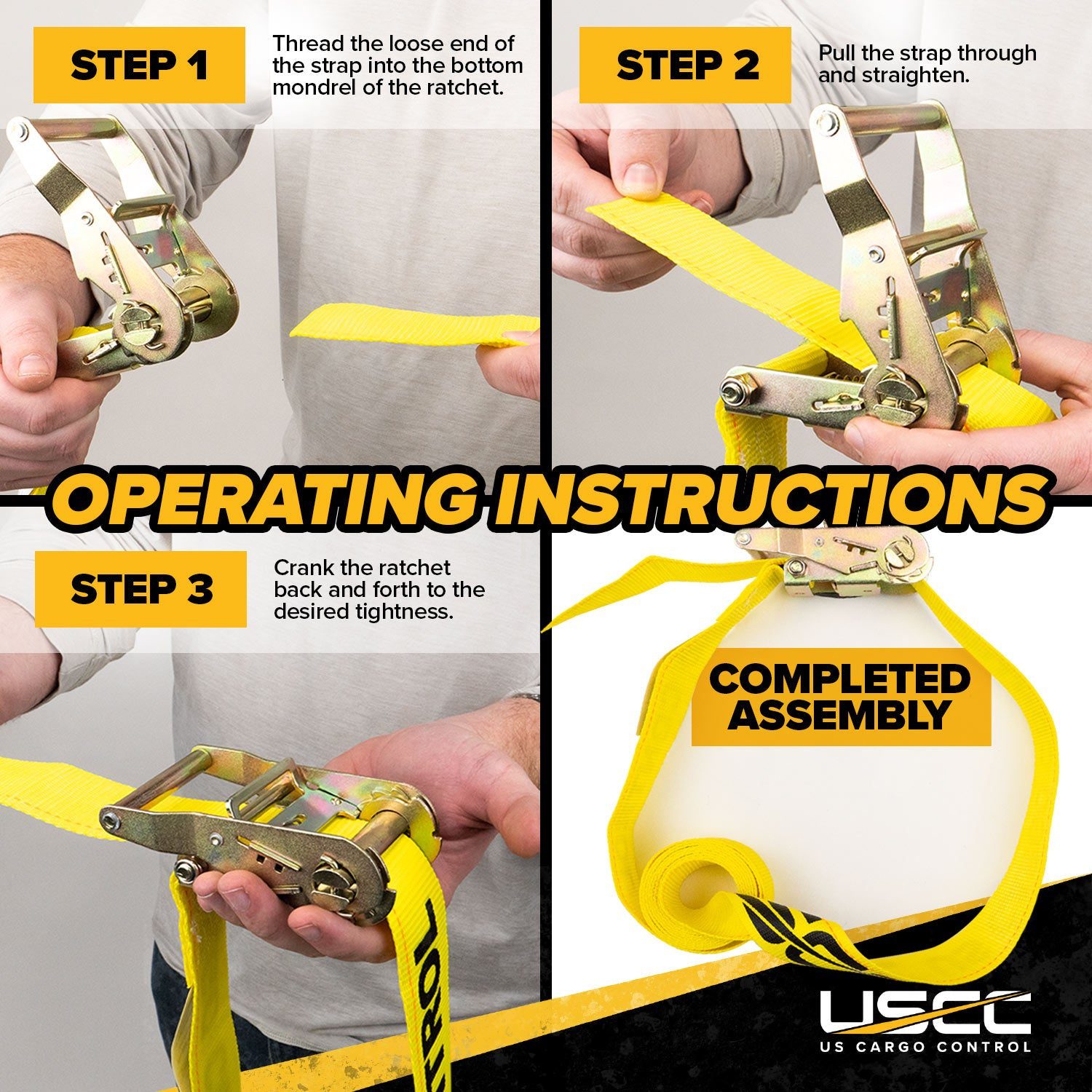 How to Tie a Ratchet Tie down