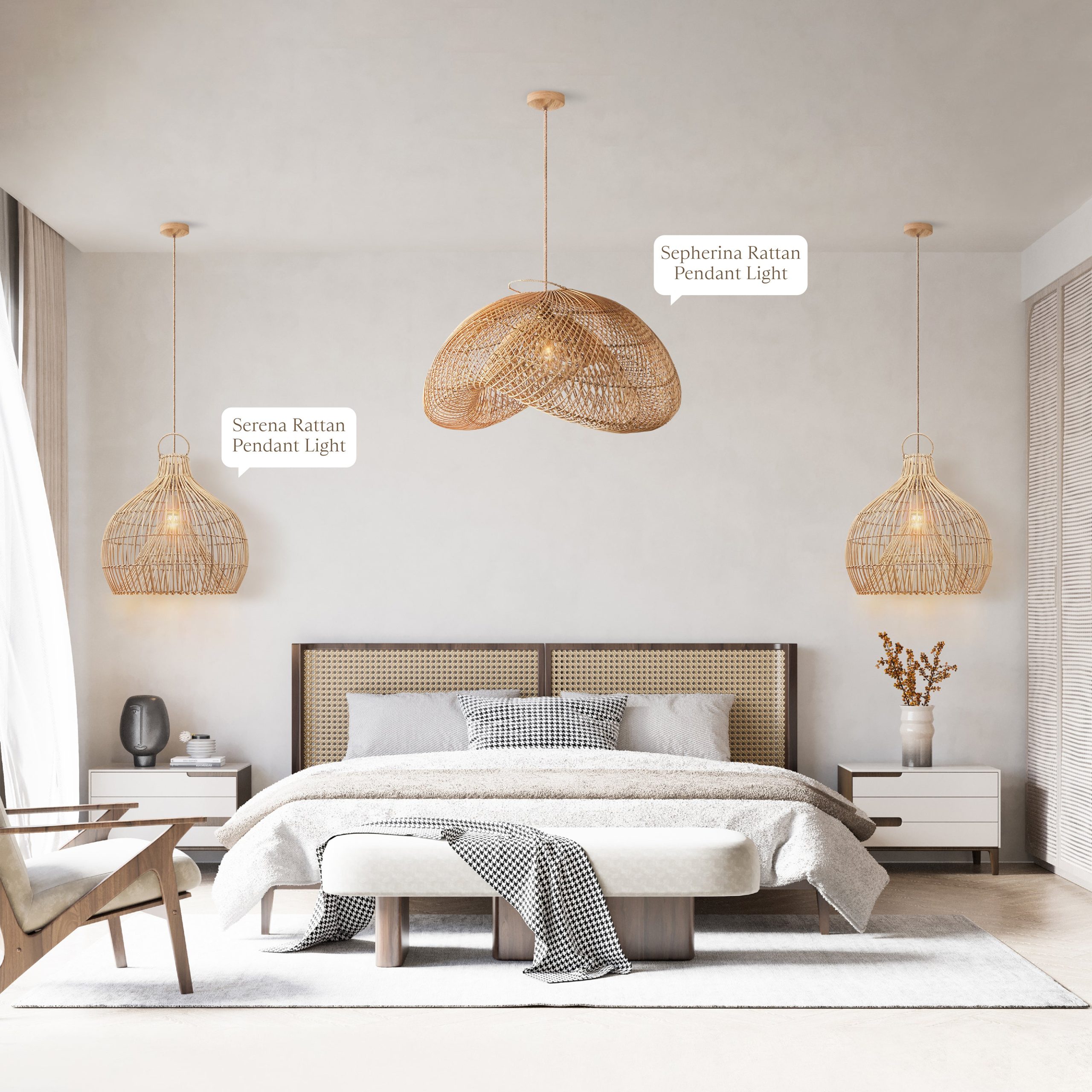 Pendant Lamp for Bedroom