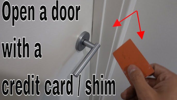 How to Open Door With Broken Handle