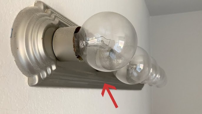 How to Remove Bathroom Light Fixture