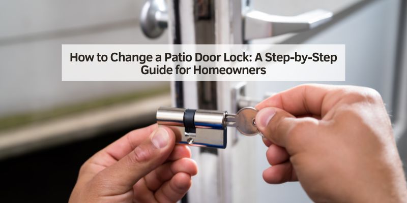 How to Change a Patio Door Lock
