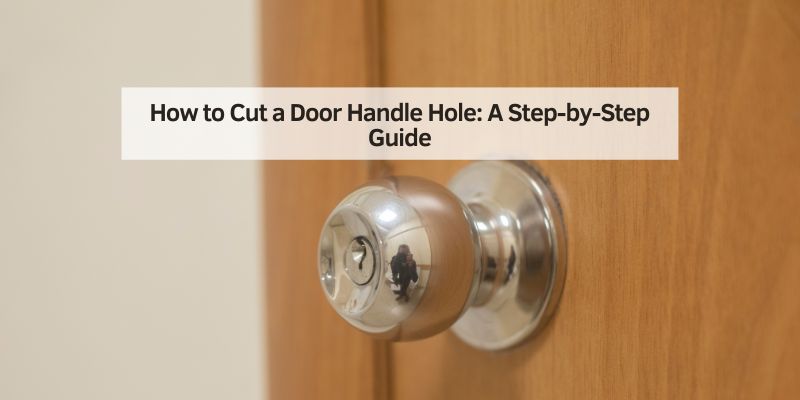 How to Cut a Door Handle Hole
