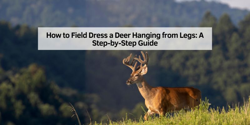 How to Field Dress a Deer Hanging from Legs