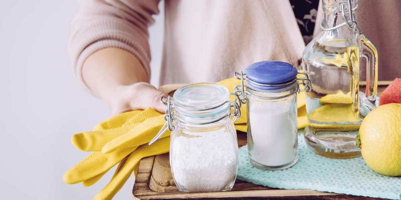 Ingredients for DIY Toilet Bowl Cleaner