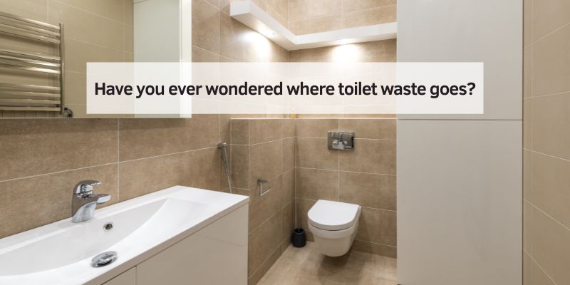 Have you ever wondered where toilet waste goes