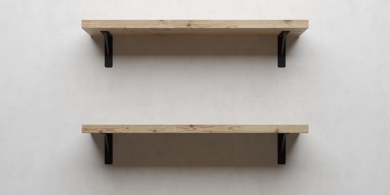 How Far Apart Should Shelf Brackets Be