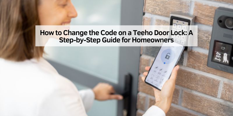 How to Change the Code on a Teeho Door Lock