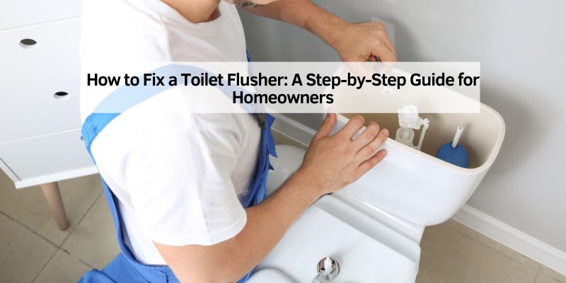 How to Fix a Toilet Flusher