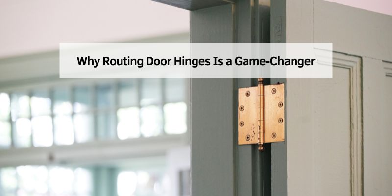 Why Routing Door Hinges Is a Game-Changer