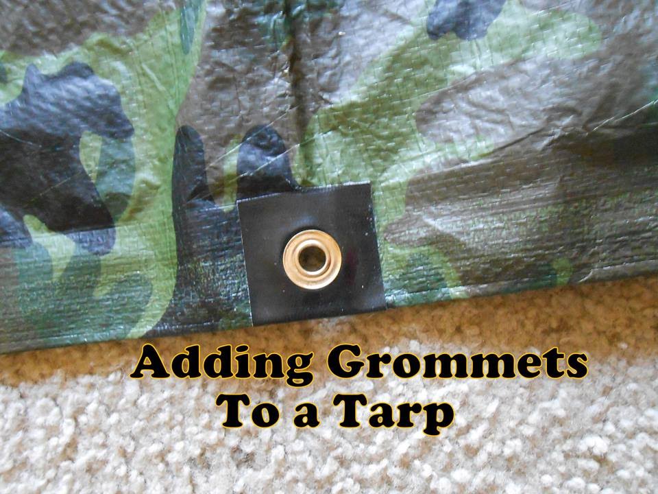 How to Add Grommets to Tarp