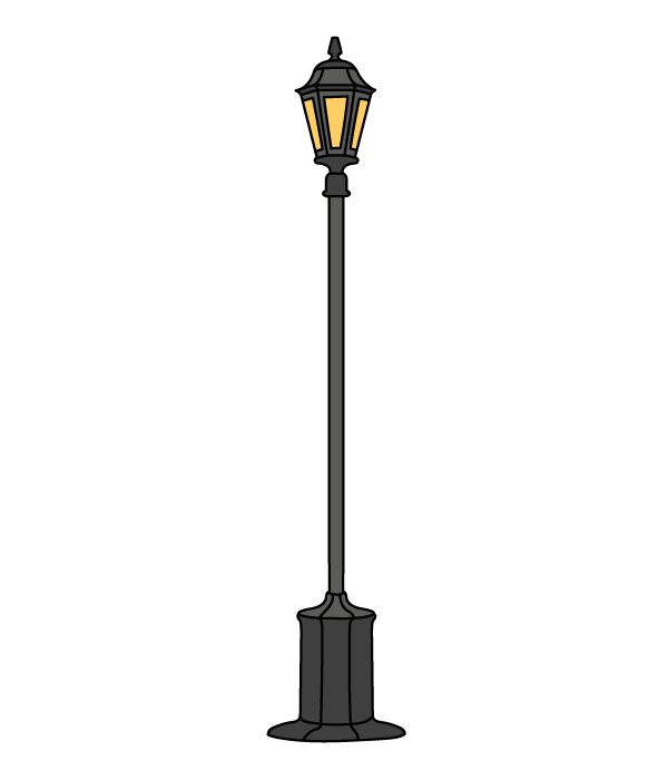 How to Draw Street Light