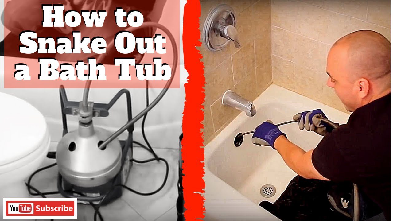 How to Unclog a Bathtub Drain With a Snake