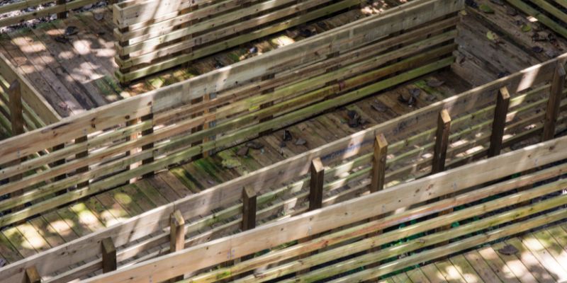 Brown Pressure Treated Wood vs Green