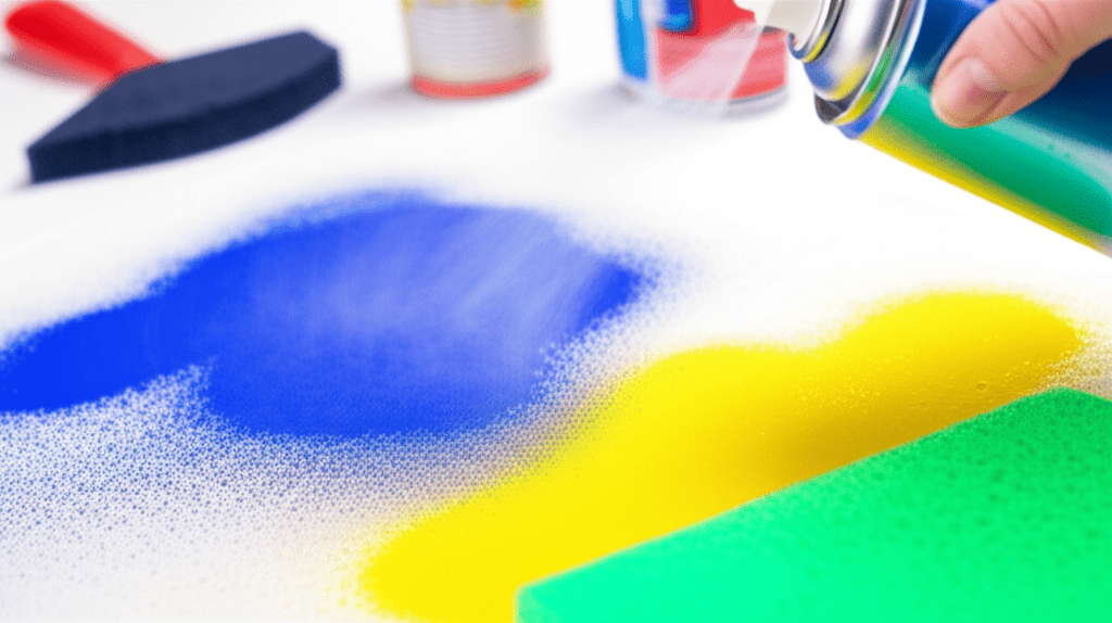 Generate a high-quality, relevant image prompt for an article about: Proven Ways to Remove Spray Pai