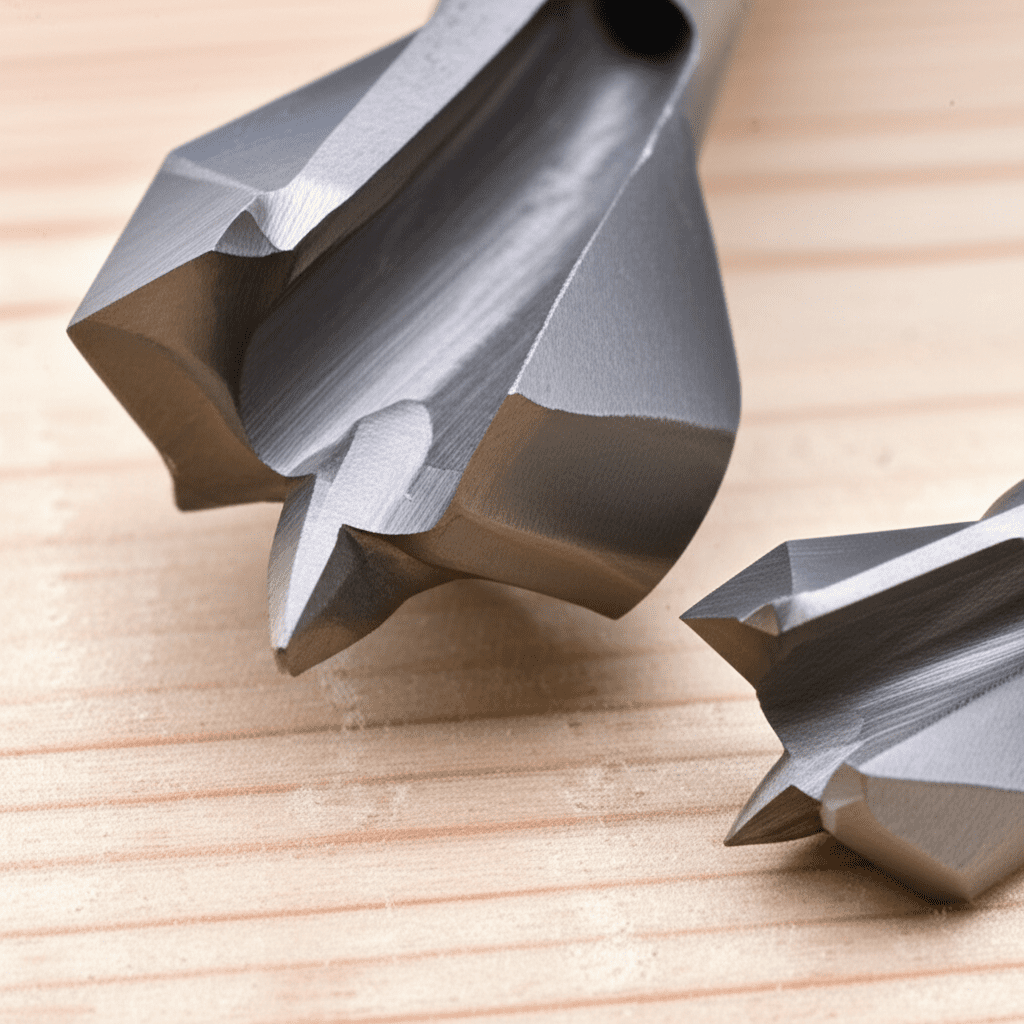 Generate a high-quality, relevant image prompt for an article about: Forstner Bit vs Hole Saw: Prove