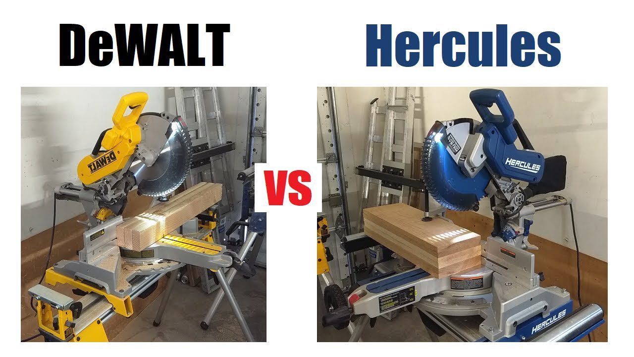 Hercules Vs Dewalt Miter Saw