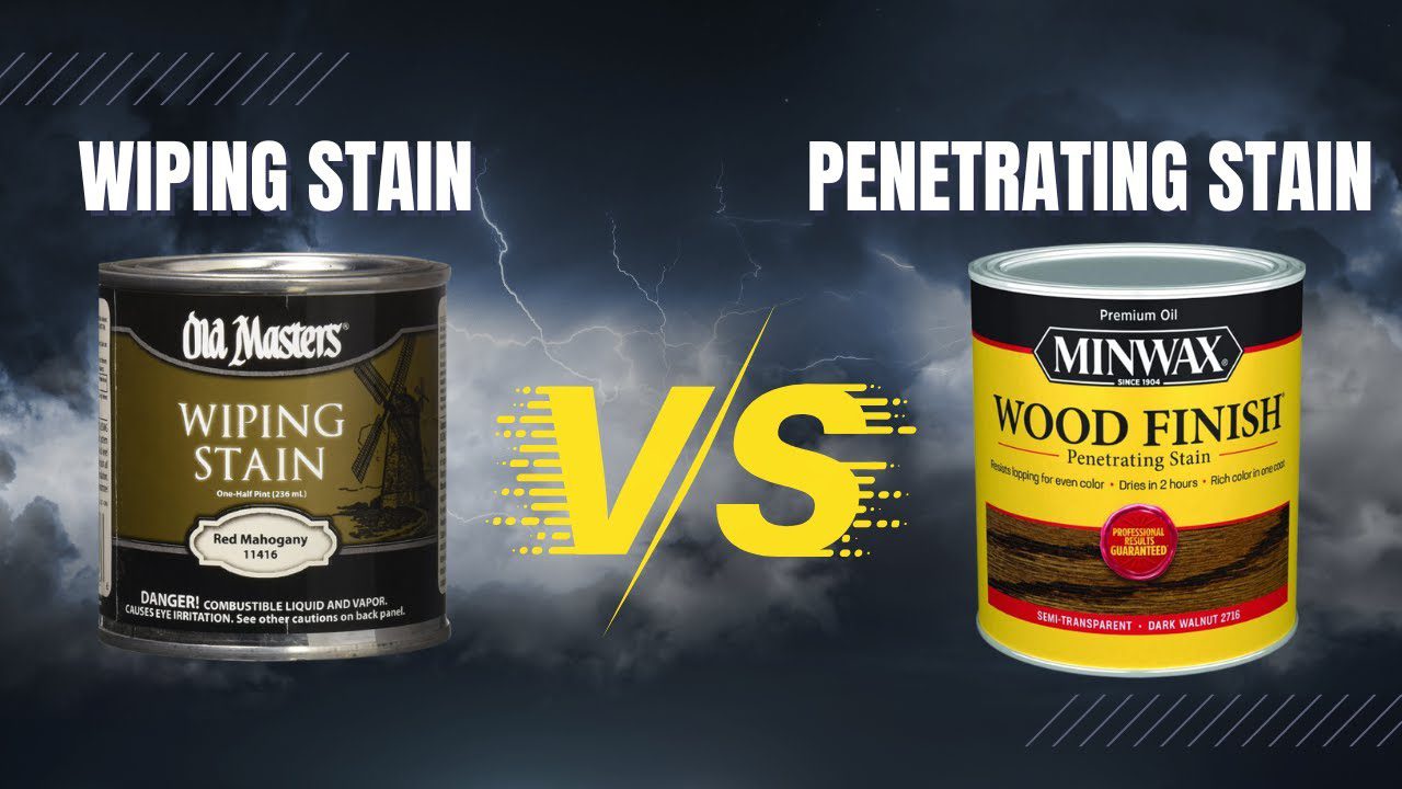 Wiping Stain Vs Penetrating Stain