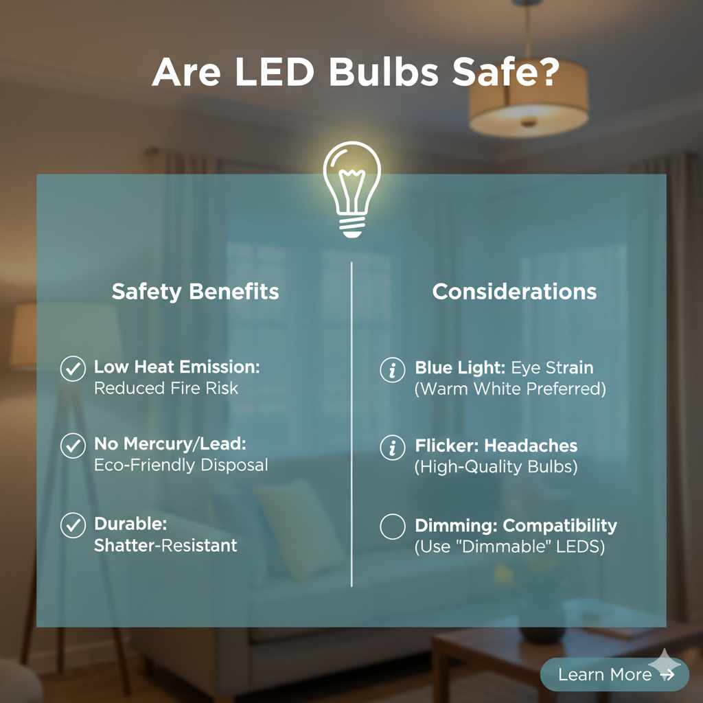 Are LED Bulbs Safe