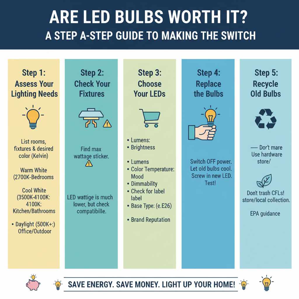Are LED Bulbs Worth It? A Step-by-Step Guide to Making the Switch