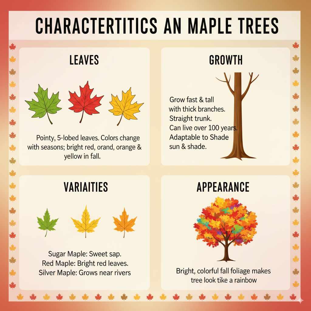 Characteristics Of Maple Trees