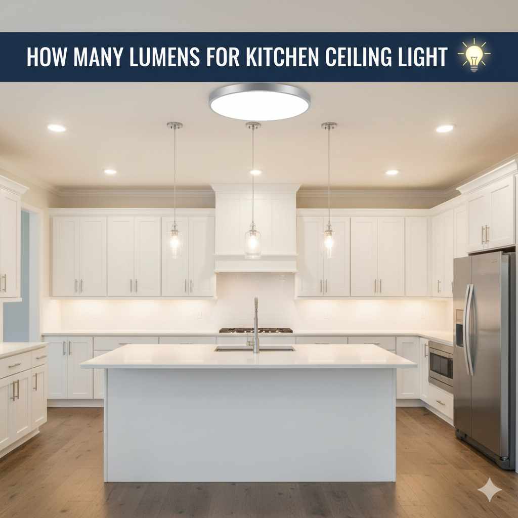 How Many Lumens For Kitchen Ceiling Light