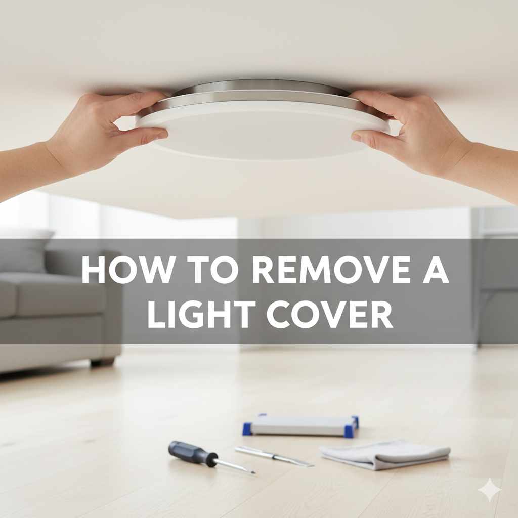 How to Remove Light Cover