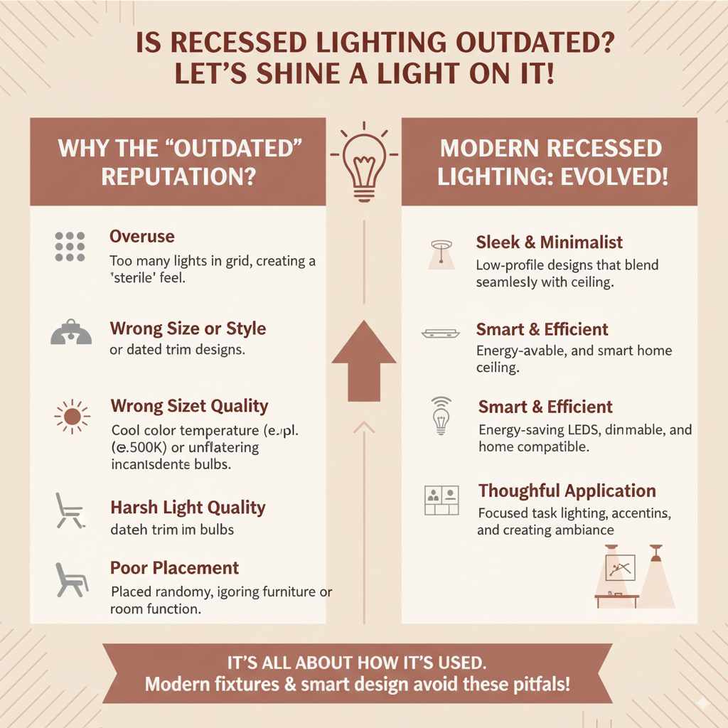 Is Recessed Lighting Outdated? Let's Shine a Light on It!