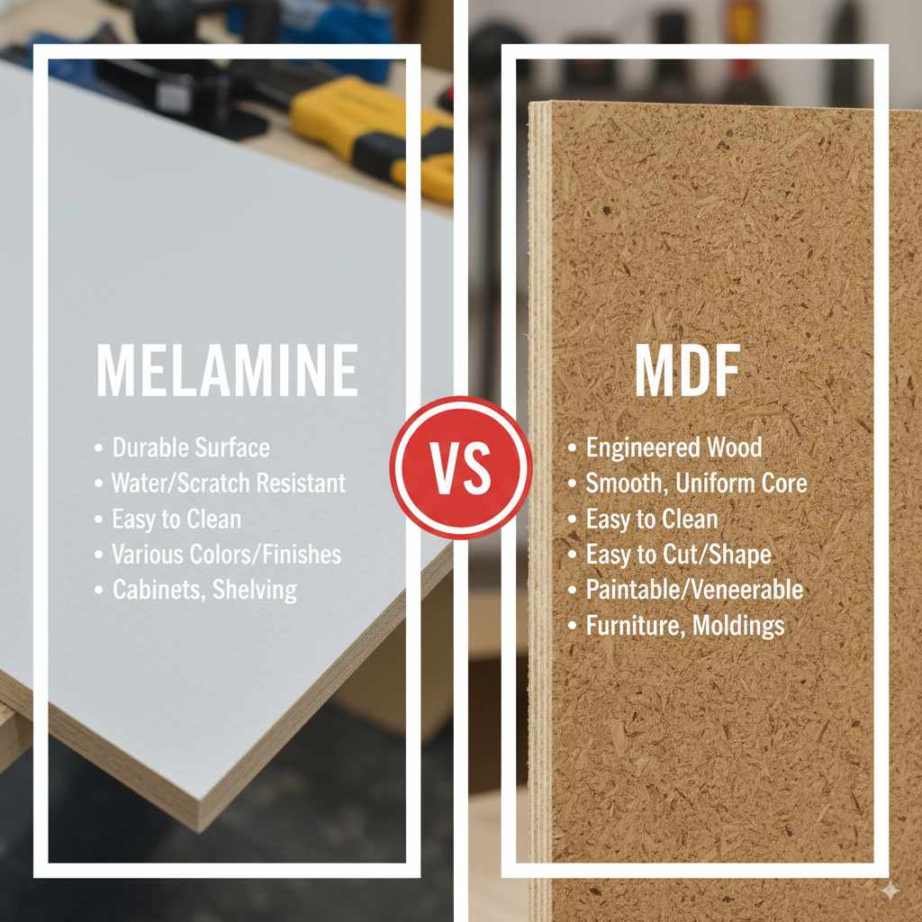 Melamine Vs Mdf