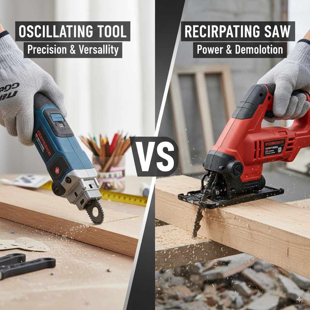 Oscillating Tool Vs Reciprocating Saw