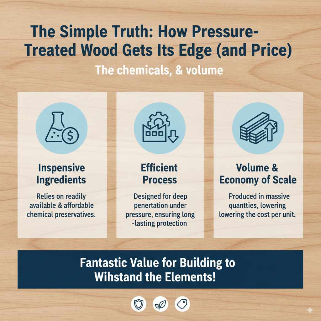 The Simple Truth How Pressure-Treated Wood Gets Its Edge (and Price)