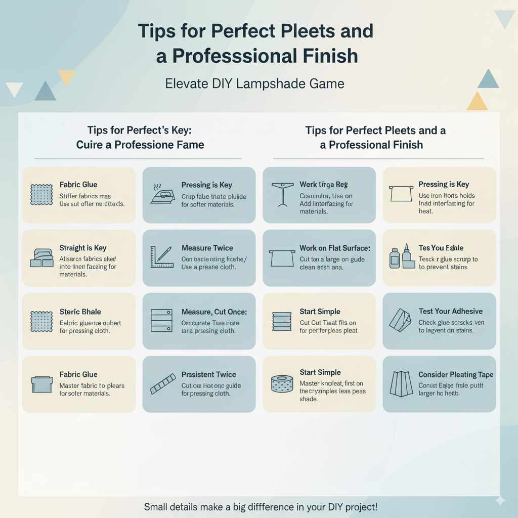 Tips for Perfect Pleats and a Professional Finish