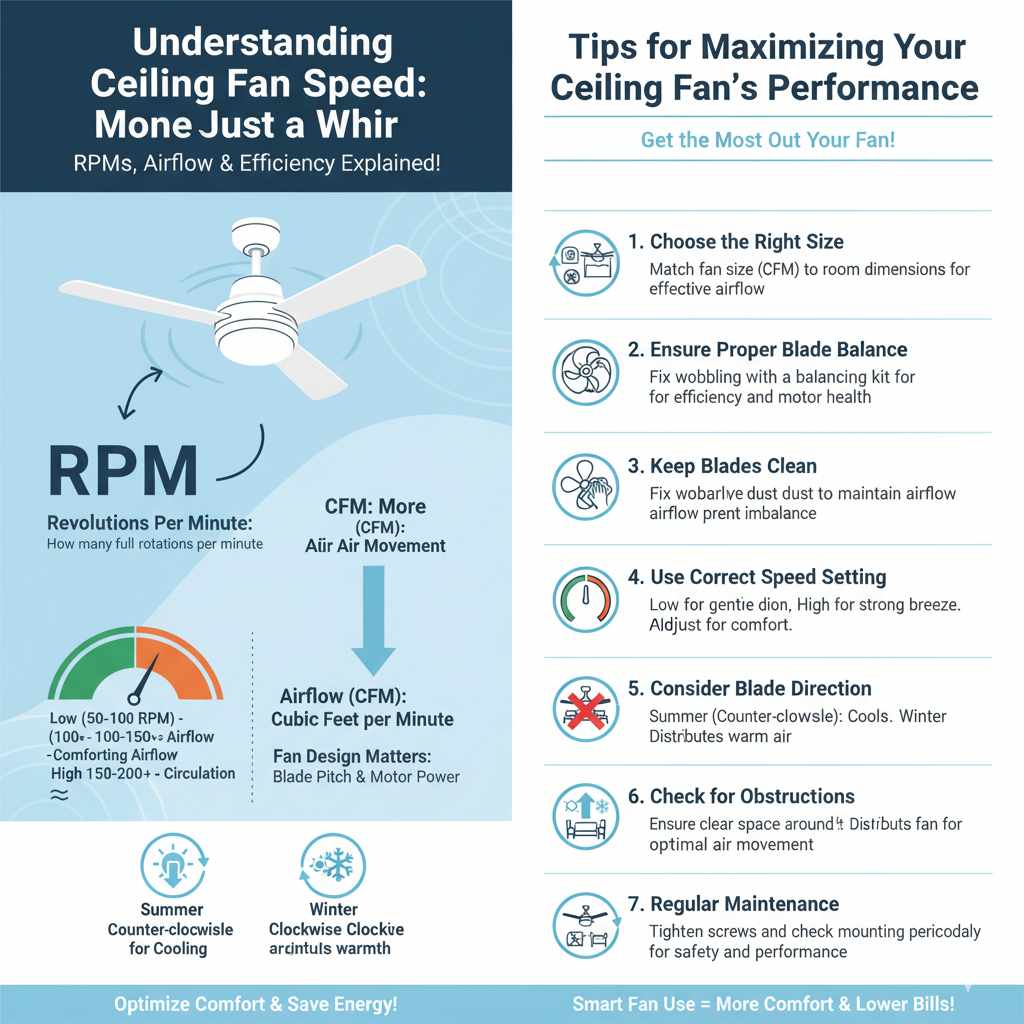 Understanding Ceiling Fan Speed