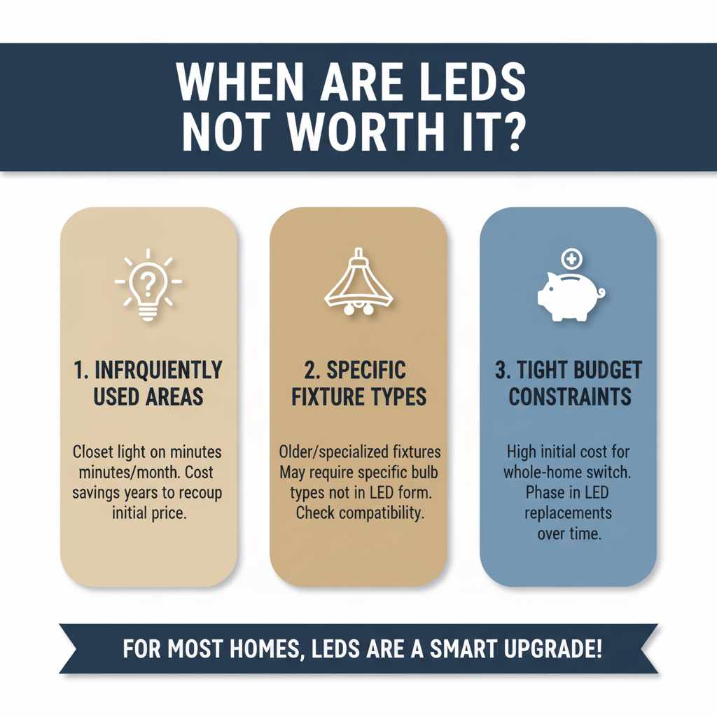 When Are LEDs NOT Worth It?