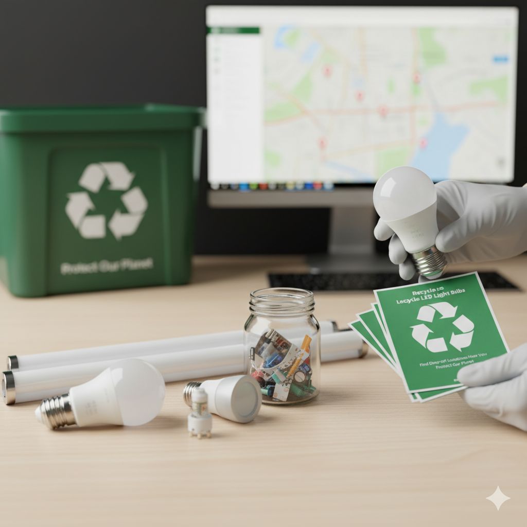 Where Do I Recycle LED Light Bulbs