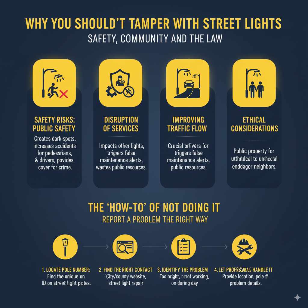 Why You Shouldn't Tamper with Street Lights