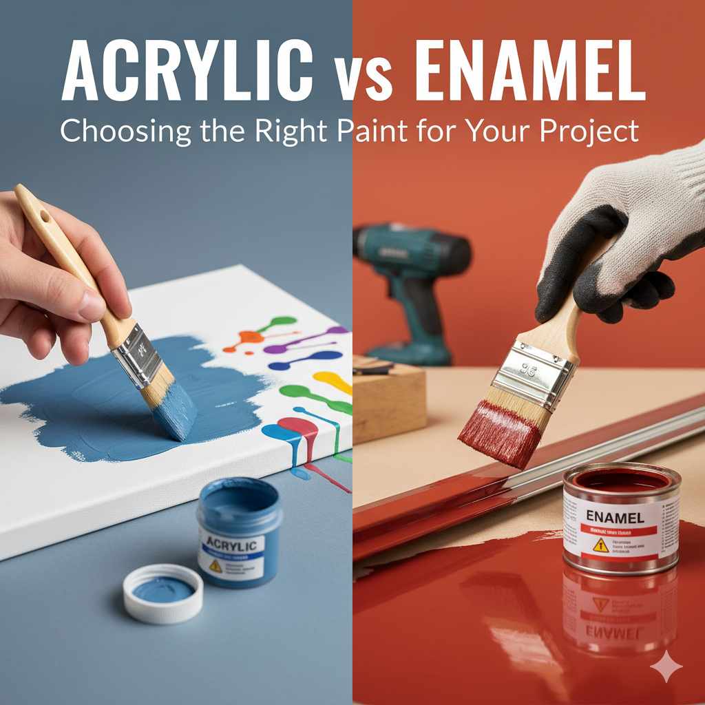 Acrylic vs Enamel