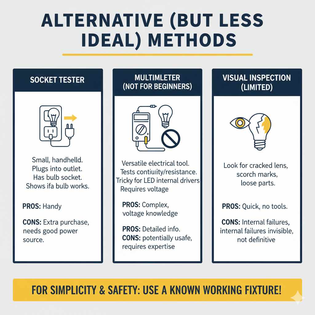 Alternative (but less ideal) Methods