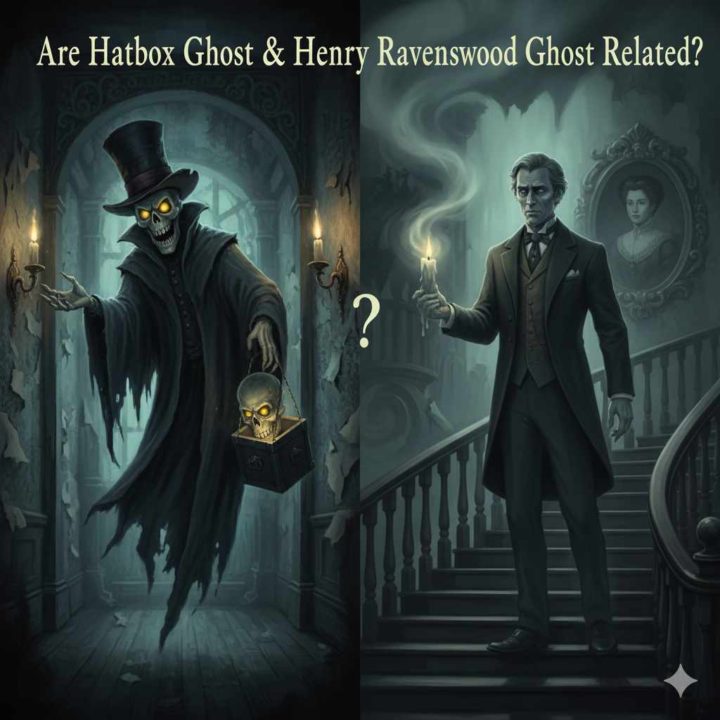 Are Hatbox Ghost & Henry Ravenswood Ghost Related?